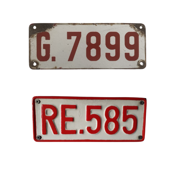 plaque belge 1954   1962 1772571965365