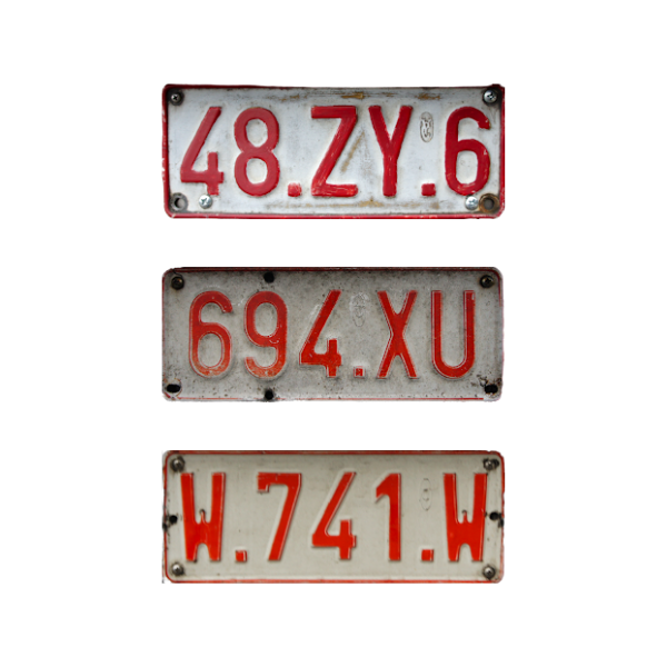 Plaque belge anciens modeles