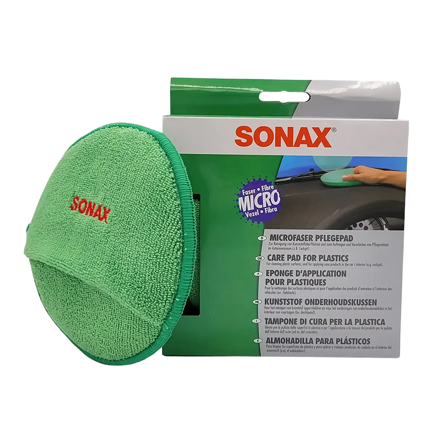 Applicator voor reinigingsmiddelen