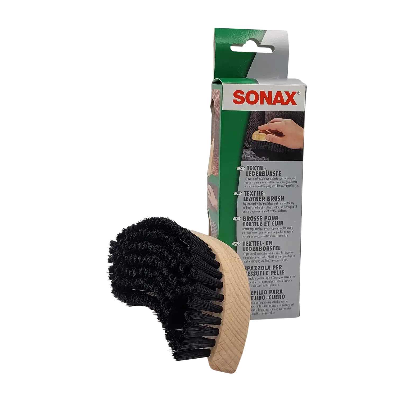 Brosse textile et cuir