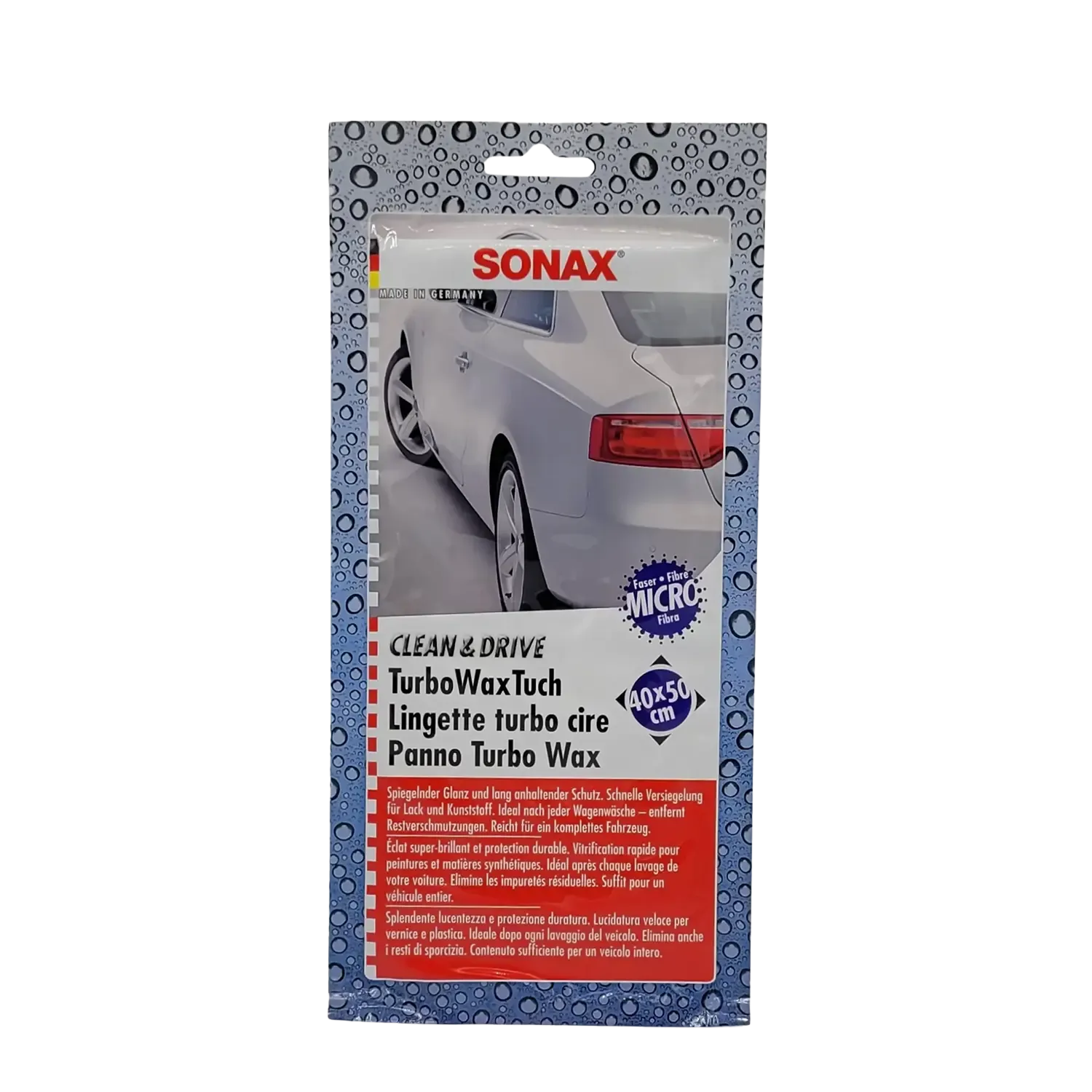 Washandje voor buiten