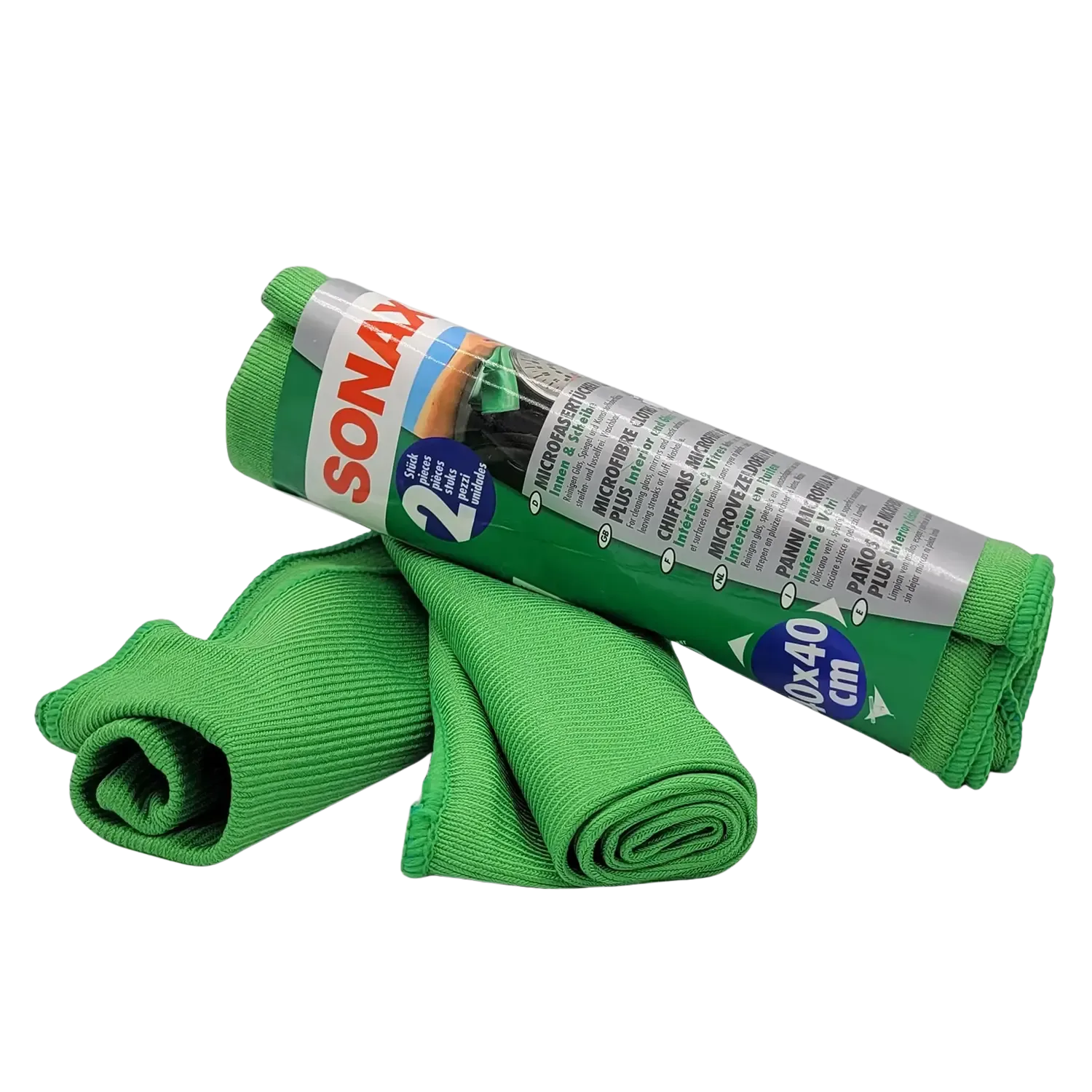 Chiffon microfibre intérieur (2 pièces)