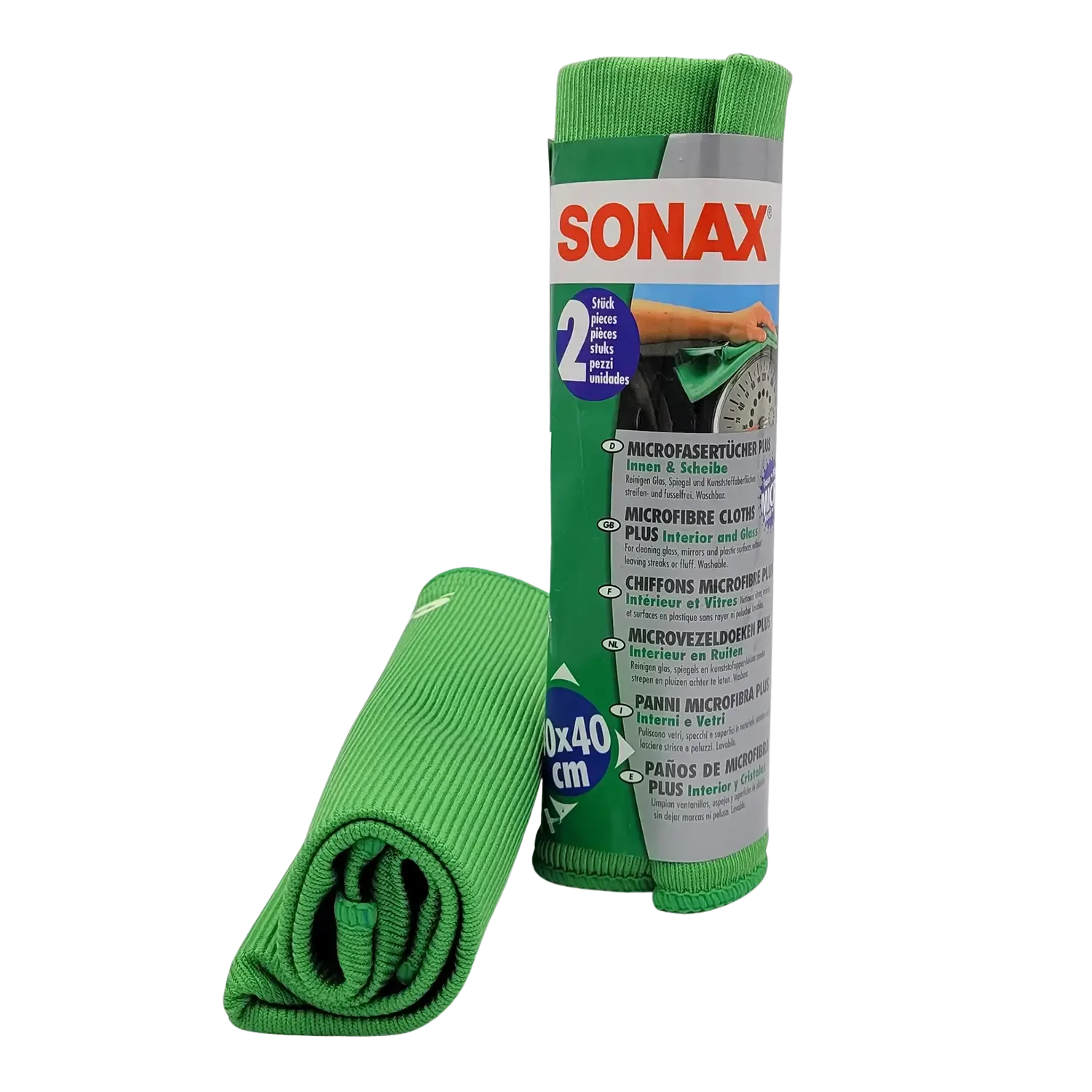 Interieur microvezeldoek (2 stuks)