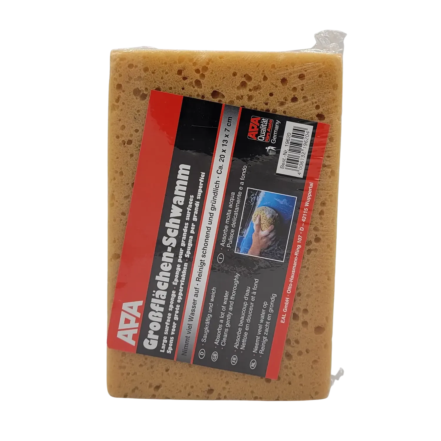 Spons met groot oppervlak