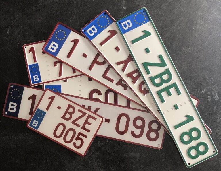 Belgische nummerplaten - Realisaties Plaque.be - Auto, Moto, 4x4