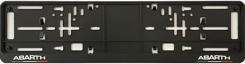 Abarth nummerplaathouder om te personaliseren