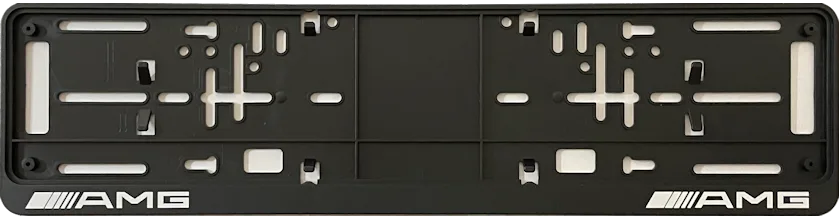 AMG kentekenplaathouder om te personaliseren