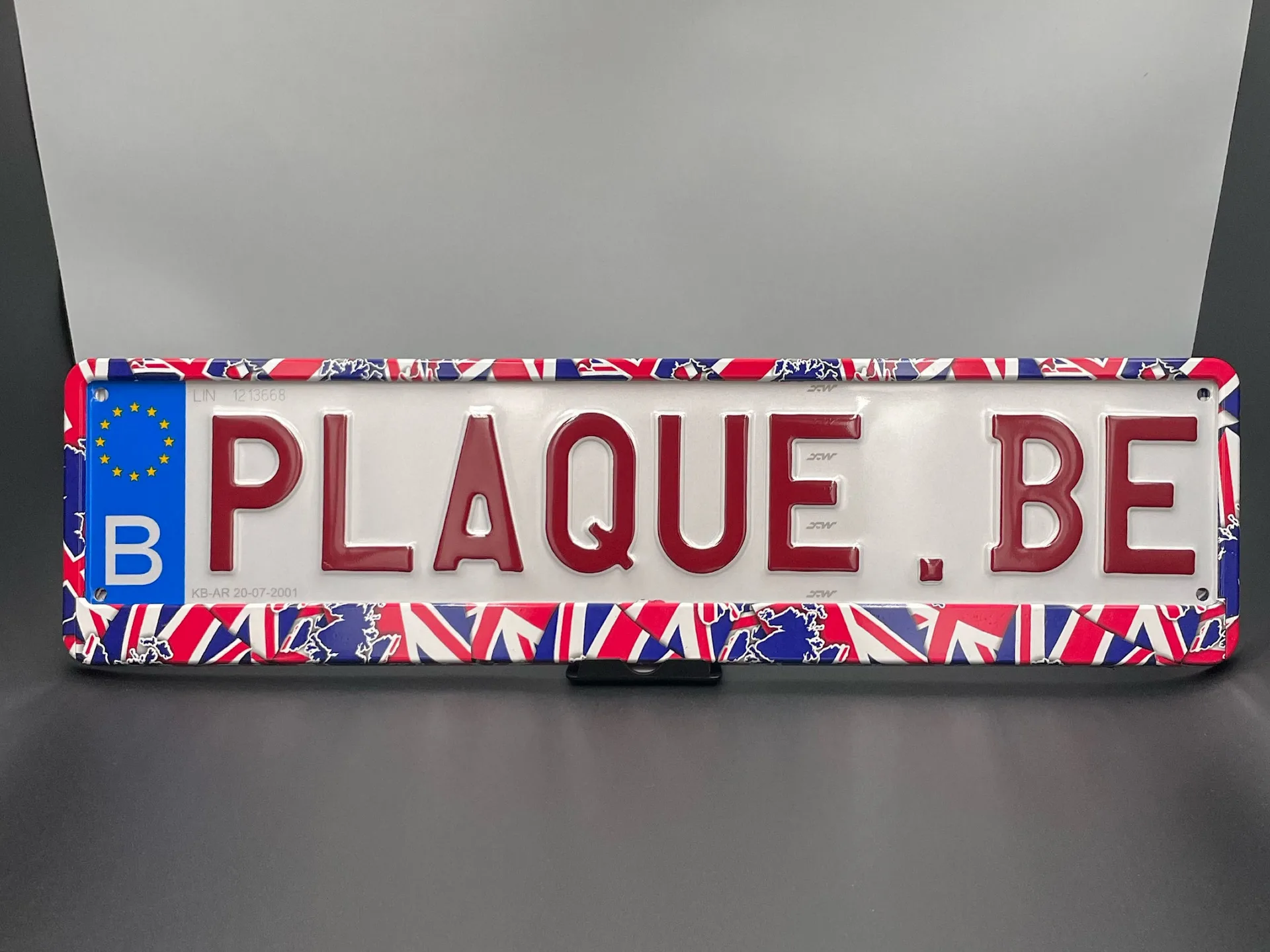 Porte-plaque "British"