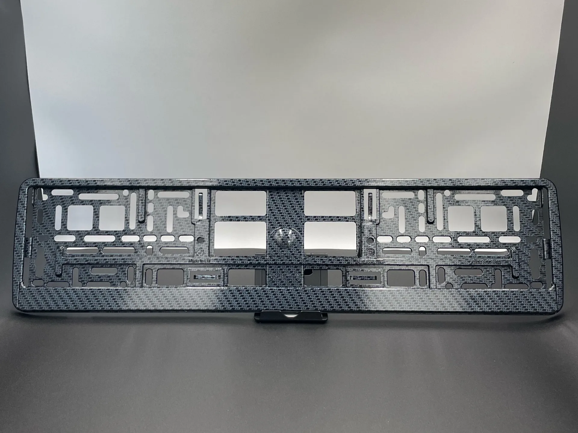 Porte-plaque "Carbon Cameleon"