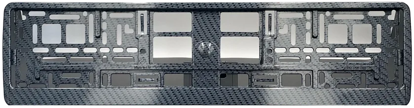 Carbon Cameleon clip-on nummerplaathouder