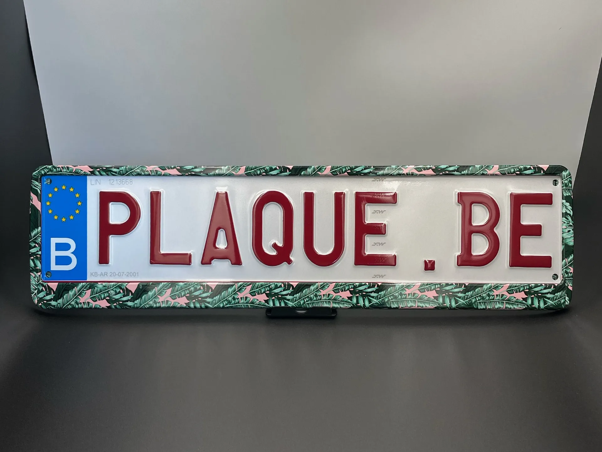 Porte-plaque "Monster Plant"