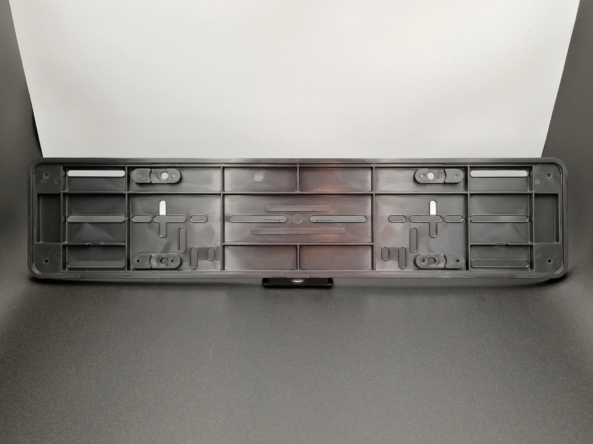 Porte-plaque ABS noir