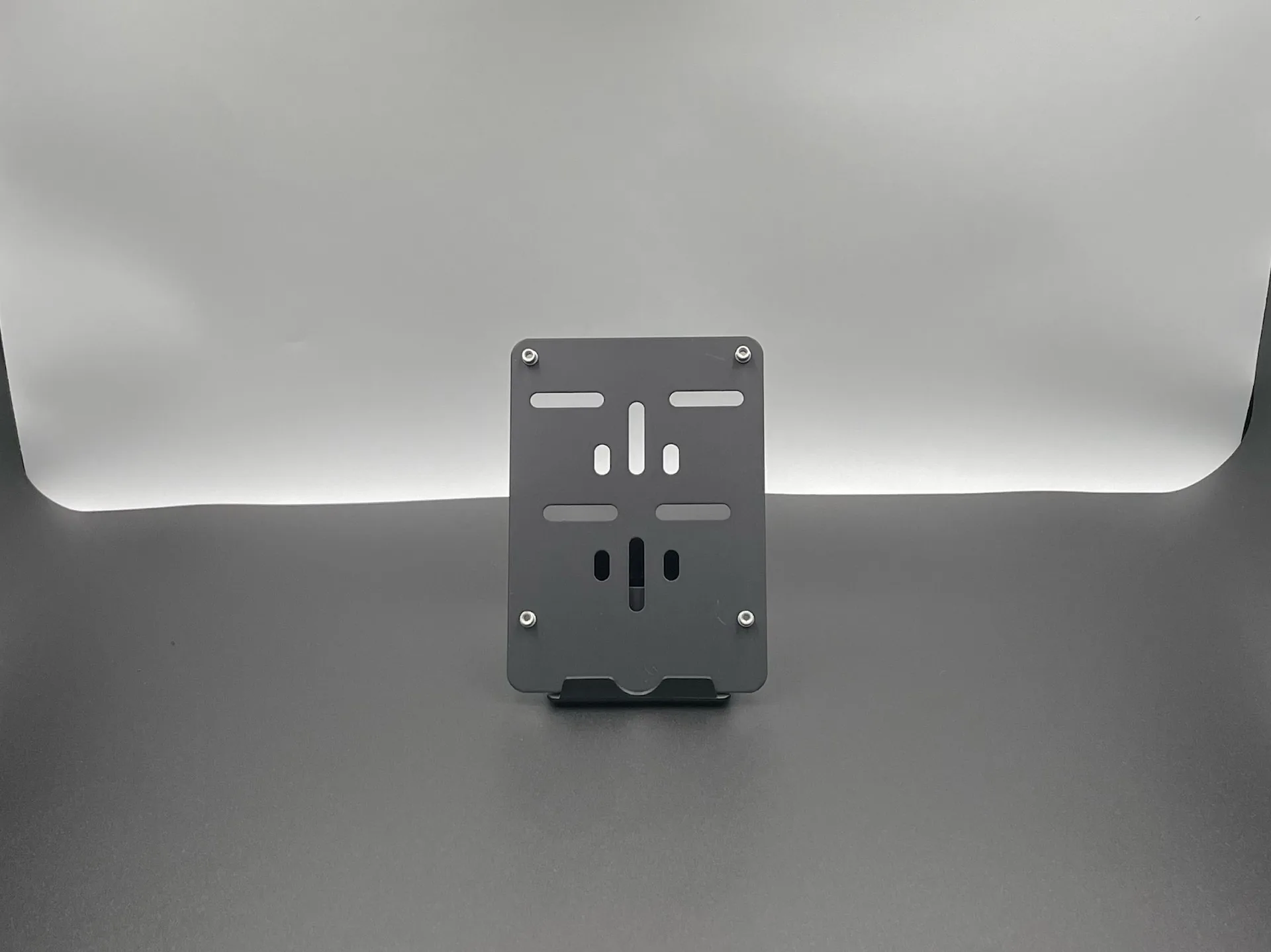 Porte-plaque Scooter Alu Noir