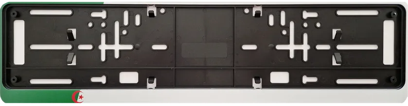 Porte plaque voiture Algérie à personnaliser