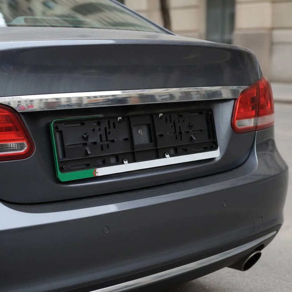 Porte plaque voiture Algérie à personnaliser
